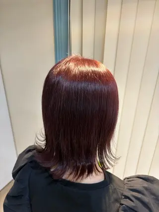 カラー 伊藤 杏奈のヘアスタイル