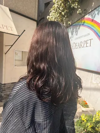 ロング カラー パーマ stylist田口 祐歩のヘアスタイル