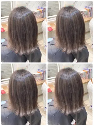 ミディアム 白髪ぼかしハイライト 着付けヘアアレンジのその他イメージ