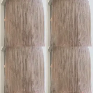 ミディアム カラー Hanna by W_SALONのヘアスタイル