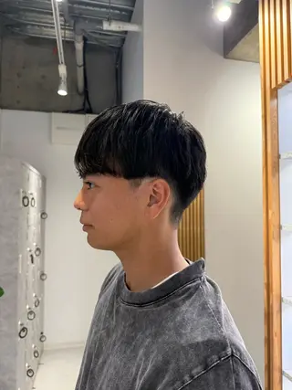 メンズ デザインカットカラー /🍓MITO🍓のヘアスタイル
