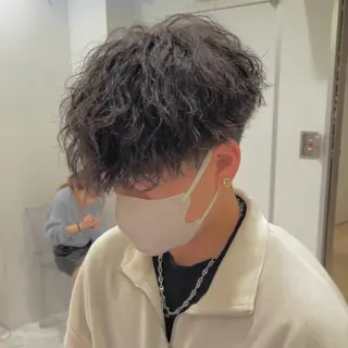 ショート パーマ メンズ 【メンズ特化】 笹目純のヘアスタイル