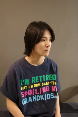 ミディアム メンズ MAKI渋谷 【カットモデル募集】のヘアスタイル