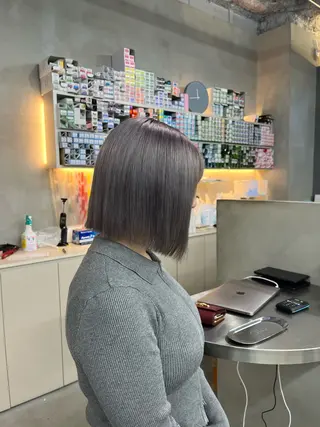 ショート カラー qulim所属・櫻井 はるなのヘアスタイル