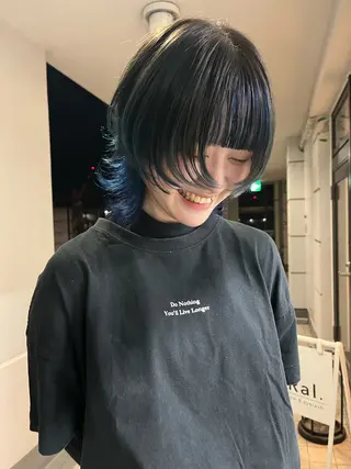 ミディアム カラー IROW/イロウ天神 大名店 yamaのヘアスタイル