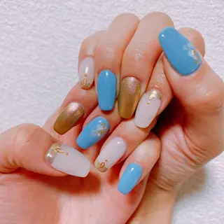 ネイル あなたの日常へ➕α♪ しろくま nailのネイルデザイン