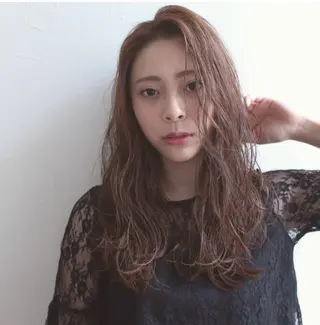 ロング パーマ 佐藤 裕史のヘアスタイル