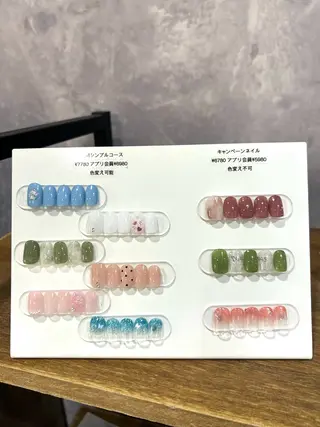 ネイル VuRiE立川本店所属・VuRiE 🌷ゆう🌷のネイルデザイン