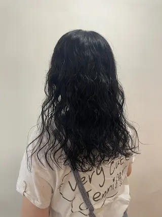 ロング パーマ mopa所属・mopa_kaede 暖色カラー/ロングのヘアスタイル