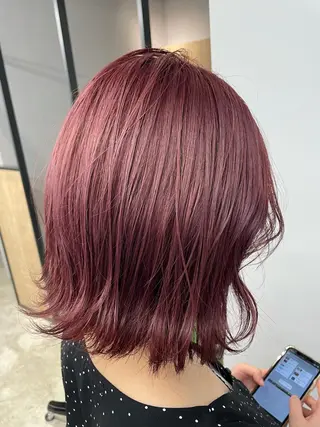 ショート SAEKI【ior 】北千住店ブリーチのヘアスタイル