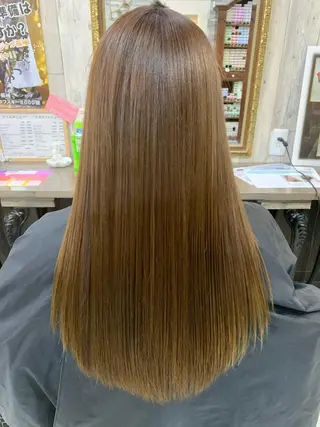 ロング ハイトーンArphy 安蒜佑太のヘアスタイル