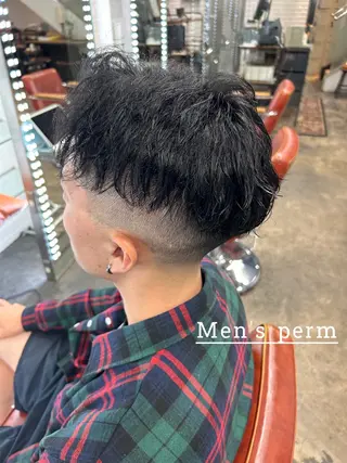 パーマ メンズ For.c.c.c.c所属・近藤 ちかのヘアスタイル