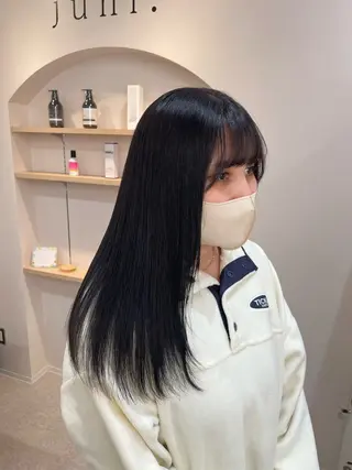 ロング カラー REINA ISHIDOのヘアスタイル