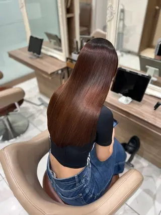 ロング レイヤー×韓国 🇰🇷鈴木啓太のヘアスタイル