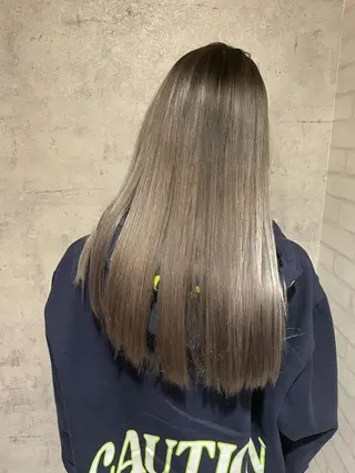 ロング カラー レイヤー/ウルフ ハイトーンhiroのヘアスタイル