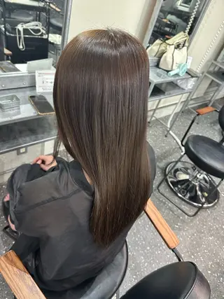 ロング カラー パーマ 髪質改善⭐️縮毛矯正 吉祥寺⭐️Rinaのヘアスタイル