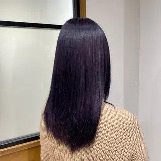 ロング カラー ついざき はるかのヘアスタイル