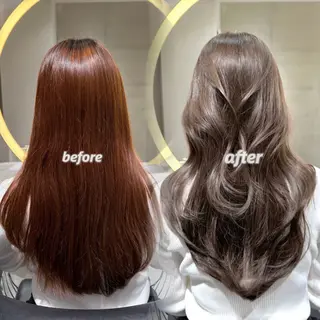 カラー ハイトーン特化🤍/ 韓国ボブ / ハルナのヘアスタイル