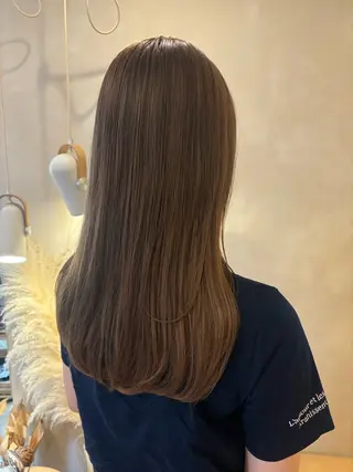 ロング カラー 暖色/ミルクティー/ レイヤー/yuriaのヘアスタイル
