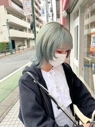 ミディアム 似合わせ 垢抜け🌟 AKINOのヘアスタイル