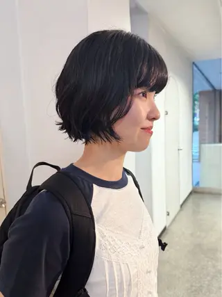 ショート パーマ hanami /名駅のヘアスタイル