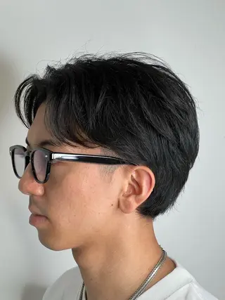 ショート メンズ 【髪質改善/縮毛矯正 /カラー】ホサカのヘアスタイル