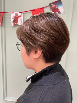 ショート メンズカット/ ブリーチ/かほのヘアスタイル