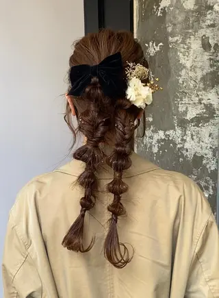 ヘアアレンジ ひな 【pia】のヘアスタイル