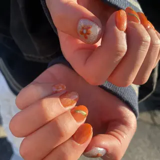 ネイル akari✨ 韓国風、メンズネイルのネイルデザイン