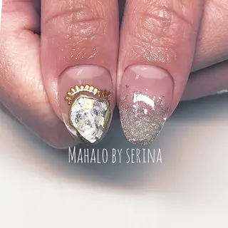 ミディアム カラー ネイル SUNNY BAE. SERINAのネイルデザイン