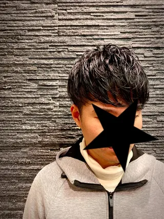 ショート メンズ 山田 哲平のヘアスタイル