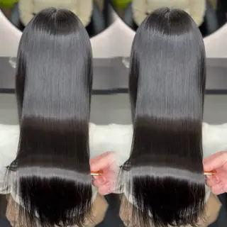 ロング カラー ヘアアレンジ 🫧新宿 髪質改善 /サスケ🫧のヘアスタイル