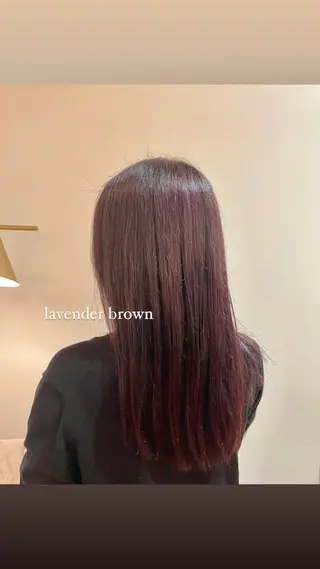 セミロング 🌸暖色カラー/ボブ 一色愛海🌸のヘアスタイル