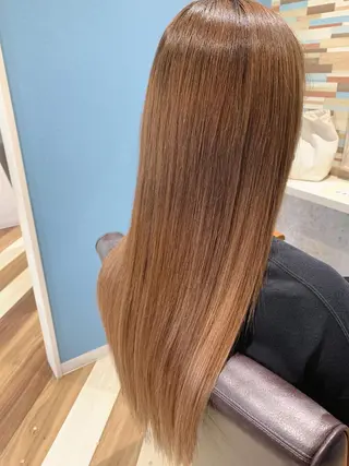 ロング カラー ヘアアレンジ 髪質改善&Spa fee by carrefour 大橋店[フィー・バイ・カルフール大橋]所属・stylist Yukieのヘアスタイル