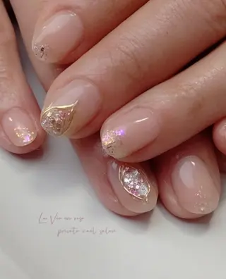 ネイル ラヴィアン ローズのネイルデザイン