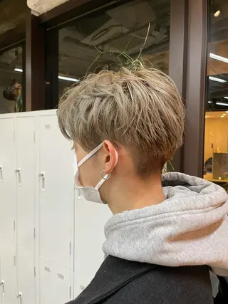 ショート mee.表参道所属・ボブ/ショート /パーマ/shinのヘアスタイル