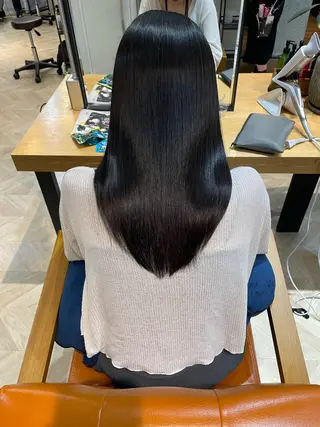 ロング 髪質改善/縮毛矯正 アンナ🍊のヘアスタイル