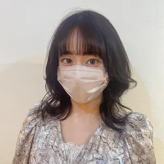 ミディアム 韓国風&髪質改善特化 ✂️MISAKI✂️のヘアスタイル