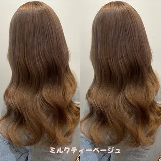 ロング lovis🧸ゆうあ 🧸/透明感カラーのヘアスタイル
