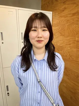 ミディアム 榛葉 夢乃のヘアスタイル
