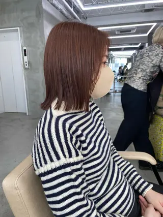 ミディアム カラー yiye 青山所属・無料カットモデル募集 🌱ひょうがのヘアスタイル