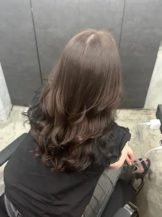カラー 透明感カラーWカラー ユウゴのヘアスタイル