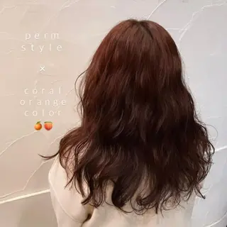 ロング パーマ/名古屋パーマ / コデラ ナナホのヘアスタイル