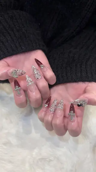 ネイル 名古屋ワンホンネイル 沙理亜のネイルデザイン