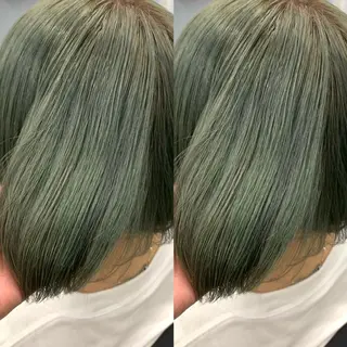 ショート ブリーチ無しカラー✨ 美鈴のヘアスタイル