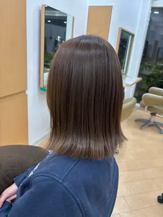 ミディアム カラー 🎀🤍芦澤 李音🤍🎀のヘアスタイル