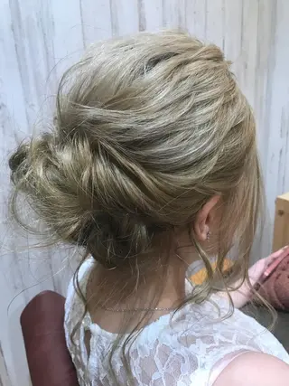 ヘアアレンジ 緑地公園美容室 neohairのヘアスタイル