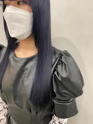 ロング 🌈モテ色 村上のぶきのヘアスタイル