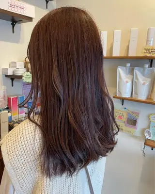 ロング カラー 美容室 Jフィドルファドル所属・わきた かずなのヘアスタイル