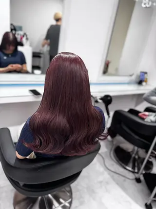 ロング カラー ヘアアレンジ 透け上品ハイトーン 職人ゆうと🤍のヘアスタイル